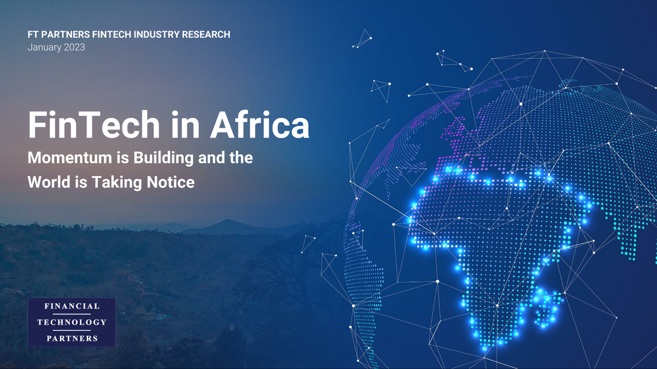 FinTech in Africa: Momentum is Building Cover 1