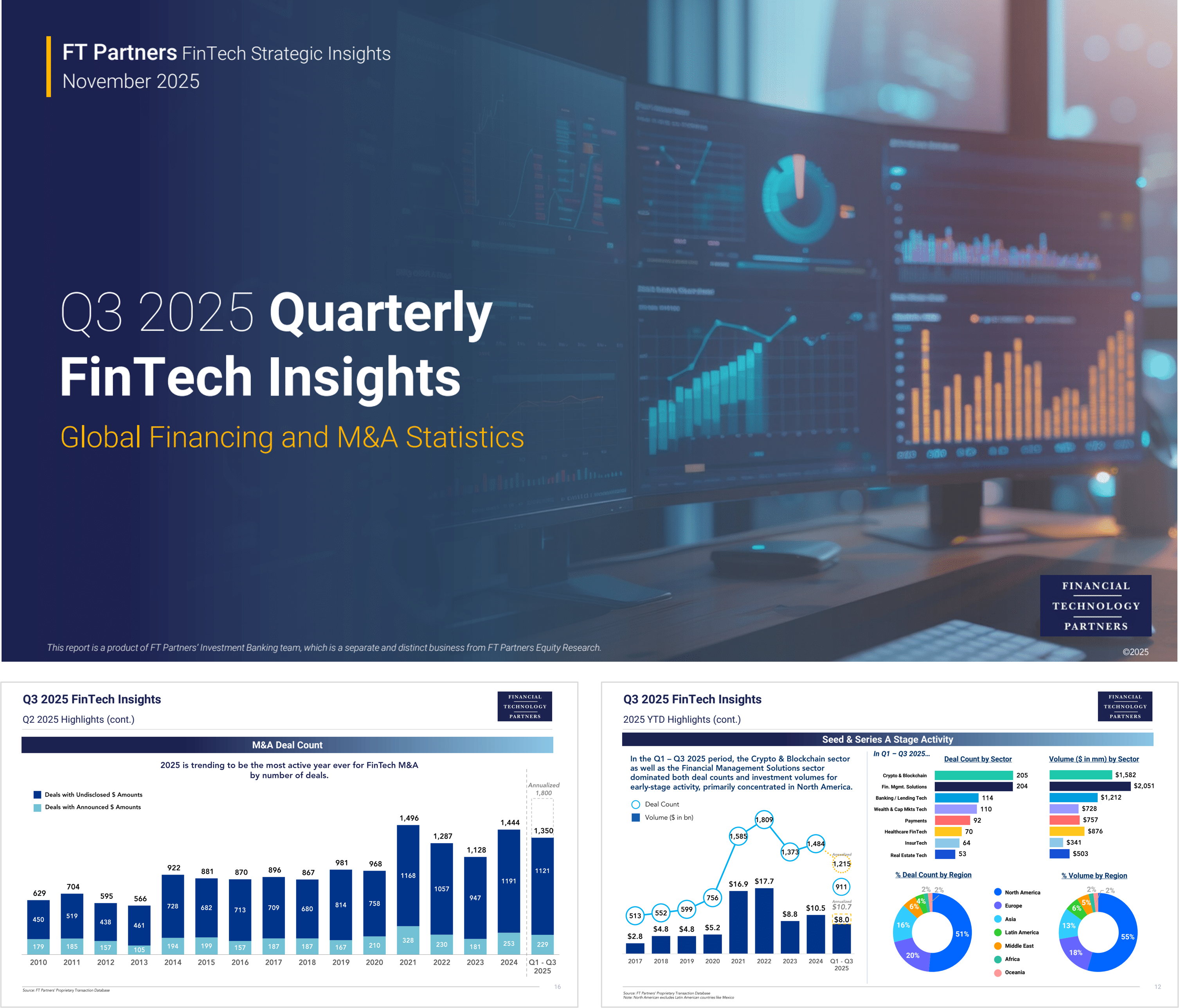 Q3 2025 FinTech Insights report cover