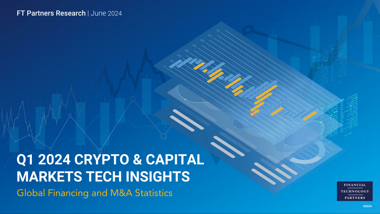 Q1 2024 Crypto & Capital Markets Tech Insights report cover