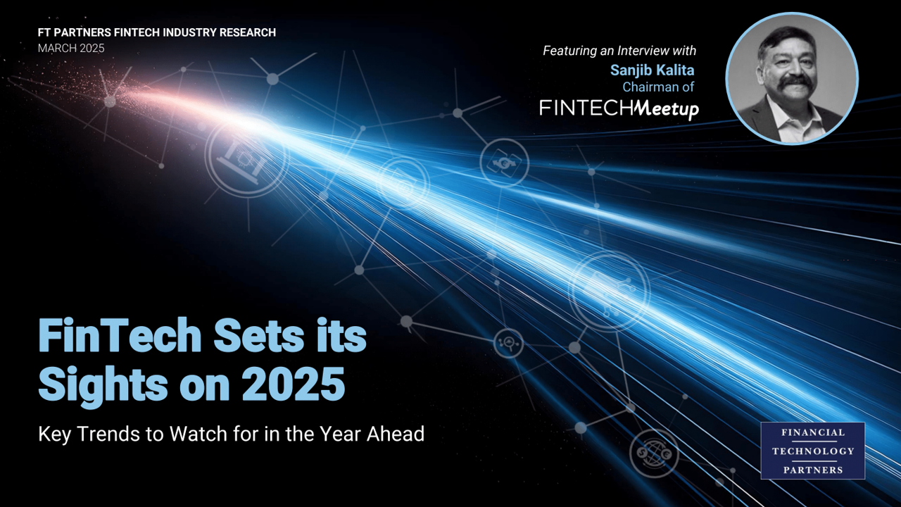 FinTech Sets its Sights on 2025 Report cover