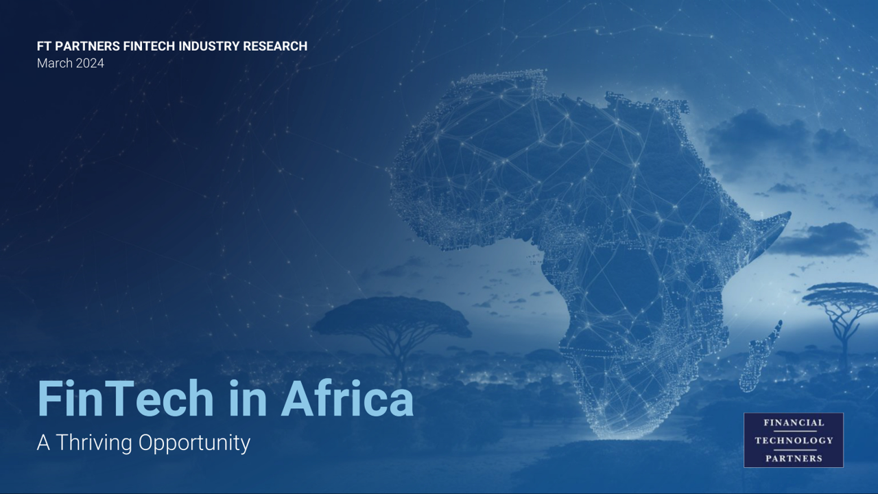 FinTech in Africa: A Thriving Opportunity cover image