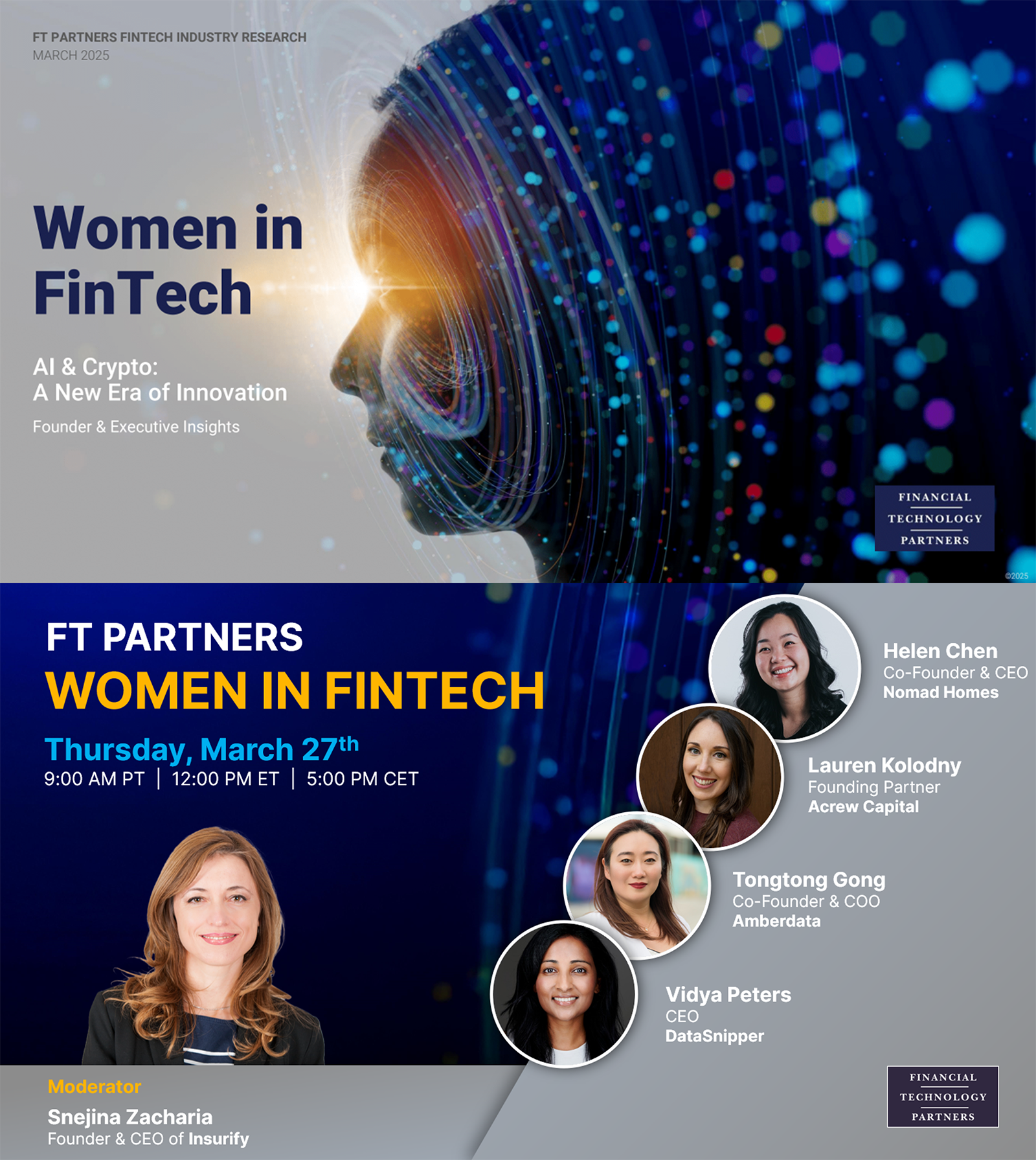 Women in FinTech: A New Era of Innovation Report cover