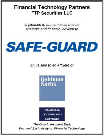 FT Partners Advises Safe-Guard on its Sale to Goldman Sachs Capital Partners