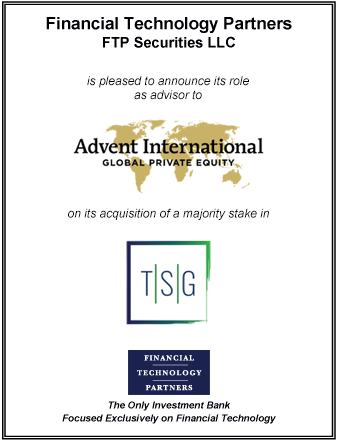FT Partners Advises Advent International on its Acquisition of TSG