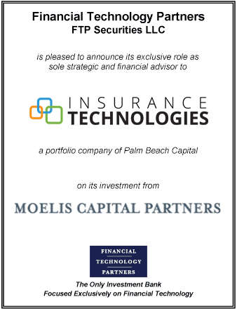 FT Partners Advises Insurance Technologies, LLC