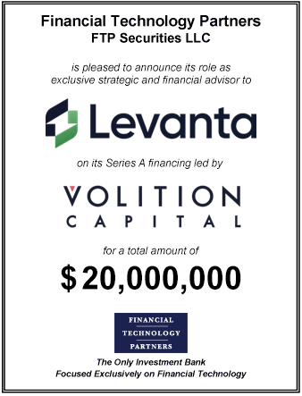 FT Partners Served as Financial Advisor to Levanta on its $20,000,000 Series A Financing