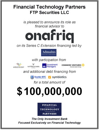 FT Partners Advises Onafriq on its $100,000,000 Financing