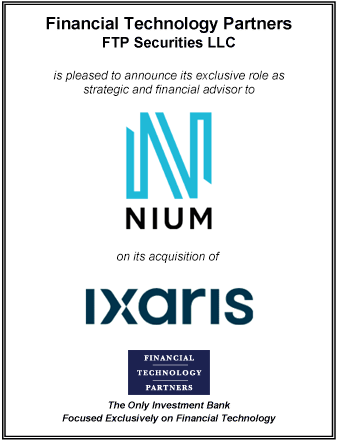 FT Partners Advises NIUM on its Acquisition of Ixaris