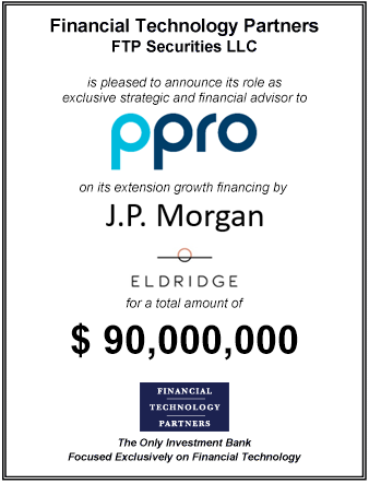 FT Partners Advises PPRO on its $90,000,000 Extension Growth Financing