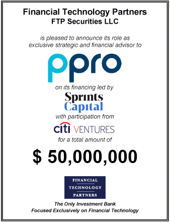 FT Partners Advises PPRO on its $50,000,000 Financing