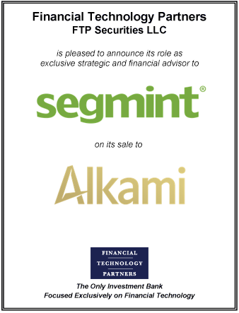 FT Partners Advises Segmint on its Sale to Alkami