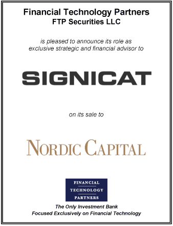 FT Partners Advises Signicat on its Sale to Nordic Capital