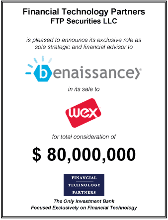 FT Partners Advises on $80,000,000 Sale of Benaissance